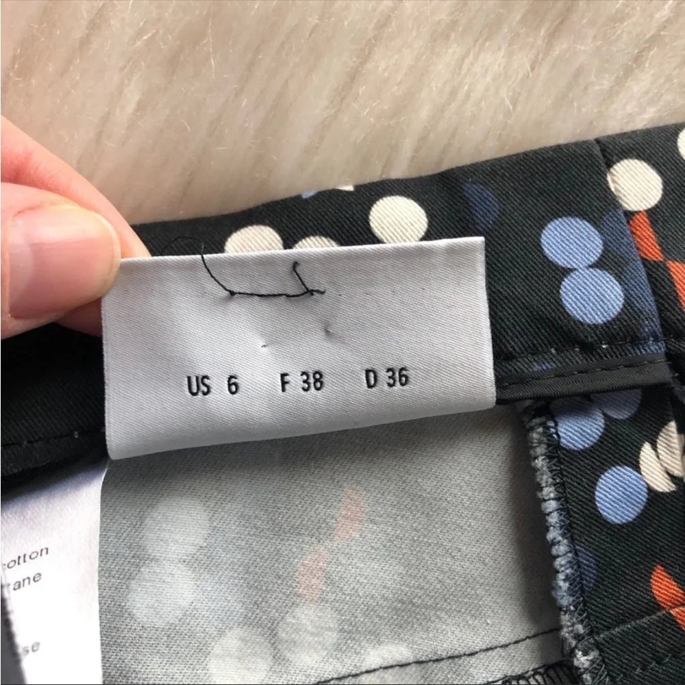 Akris Punto geometric, print pants, size 6 - Picture 4 of 9